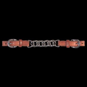 Harness Curb Strap dobbel kjede