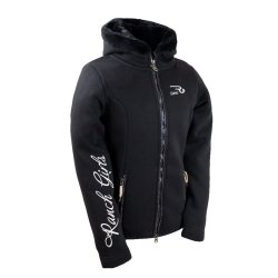 Gwen hoodie med pelshette