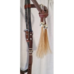 Hodelag med rhud og hestehr