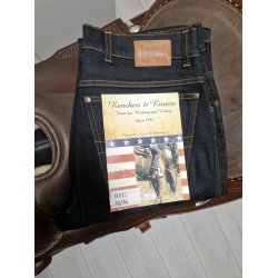 Jeans svart med flat innersm