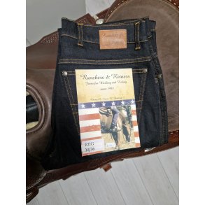 Jeans svart med flat innersm