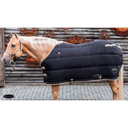 Fonck svart stalldekken Indiana 240g