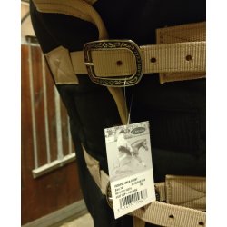 Fonck svart stalldekken Indiana 240g