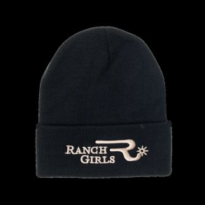 RANCHGIRLS beanies lue svart