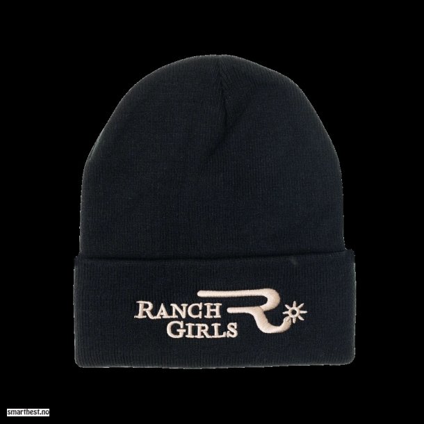 RANCHGIRLS beanies lue svart