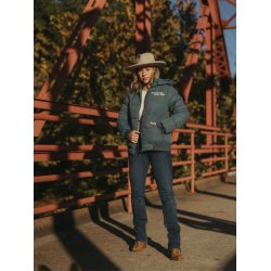 Dame vinterjakke MADISON smoke blue