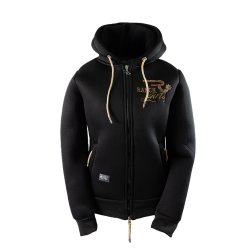 Women's Hooded Thermal Jacket STACY svart