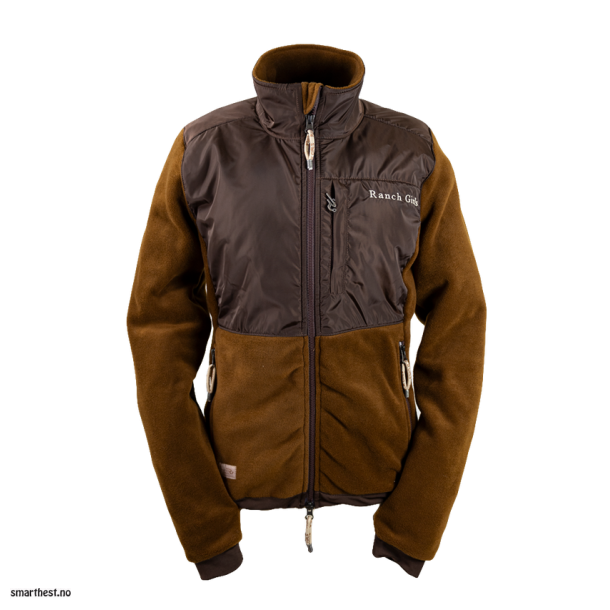 Ranch Girls Polar Fleece ProShield Jacke RILEY brun
