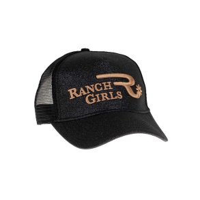 Glitter caps Shiny svart