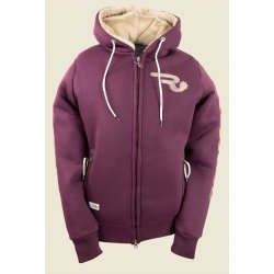 RG Teddy Sweatjacket SCARLETT dark plum