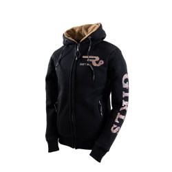 RG Teddy Sweatjacket SCARLETT svart