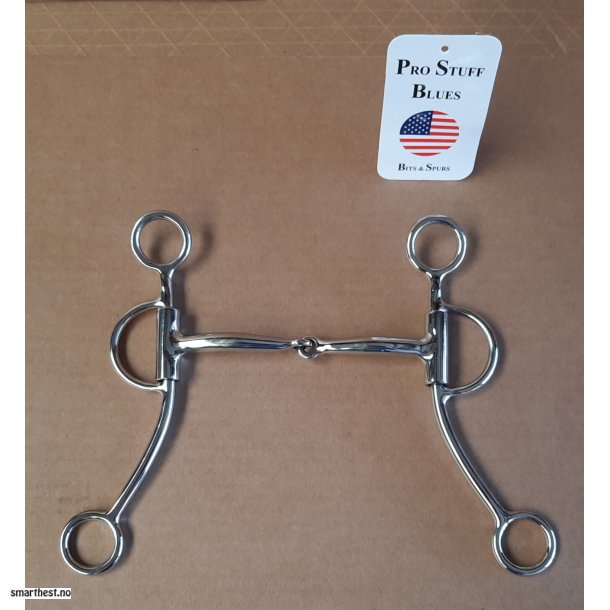 Shank snaffle