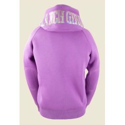 Ranchgirls Hooded Sweat Jacket SHINY lavendel