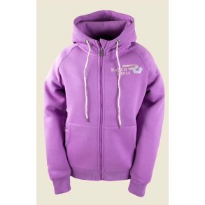 Ranchgirls Hooded Sweat Jacket SHINY lavendel