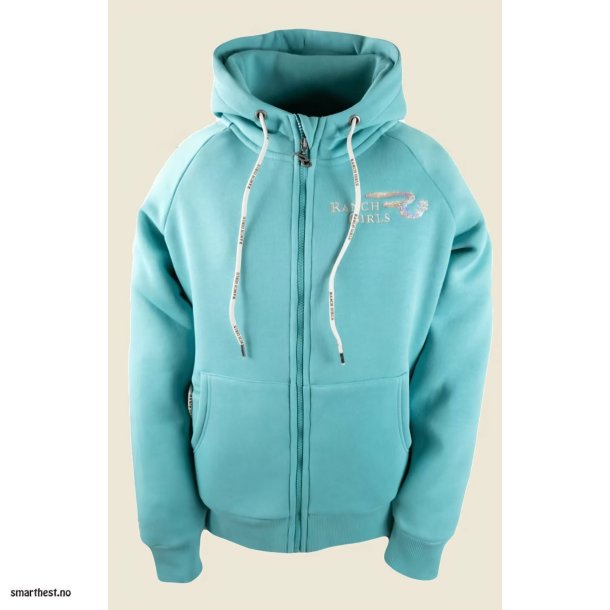 Ranchgirls Hooded Sweat Jacket SHINY mint