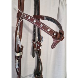 Showhodelag med pannebnd og klare krystaller 