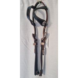 Showhodelag tofarget med klare krystaller