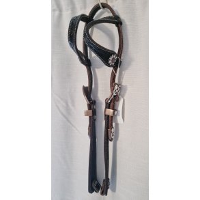 Showhodelag tofarget med klare krystaller