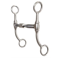 Stainless steel futurity hinged bit Stefanie Bubenzer