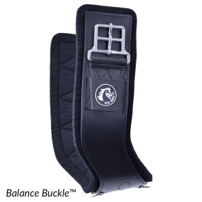 Total Saddle Fit balance buckle svart westerngjord i lr