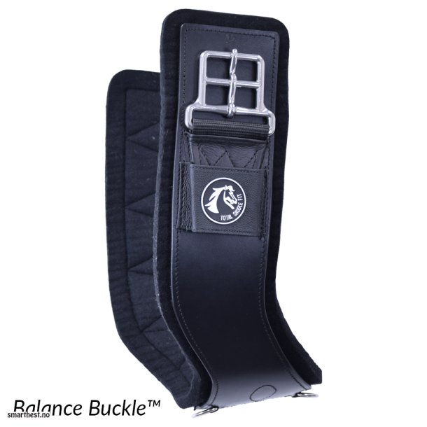 Total Saddle Fit balance buckle svart westerngjord i lr
